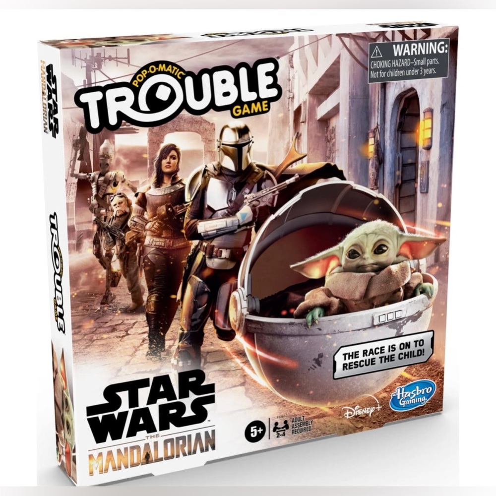 Star Wars Mandalorian Trouble Pop-o-Matic Game